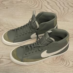 New Nike Green Blazer Mid Top Sneakers Gym Workout Deadlift Shoes viral TikTok